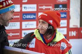 06.12.2015, Lillehammer, Norway (NOR): Silke Tegethof (GER), FIS Media Coordinator   - FIS world cup nordic combined, individual gundersen HS138/10km, Lillehammer (NOR). www.nordicfocus.com. © Felgenhauer/NordicFocus. Every downloaded picture is fee-liable.