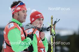 05.12.2015, Lillehammer, Norway (NOR): German's coaches   - FIS world cup nordic combined, individual gundersen HS138/10km, Lillehammer (NOR). www.nordicfocus.com. © Modica/NordicFocus. Every downloaded picture is fee-liable.