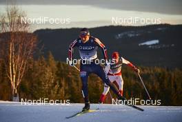 06.12.2015, Lillehammer, Norway (NOR): Haavard Klemetsen (NOR), Szczepan Kupczak (POL), (l-r)  - FIS world cup nordic combined, individual gundersen HS138/10km, Lillehammer (NOR). www.nordicfocus.com. © Felgenhauer/NordicFocus. Every downloaded picture is fee-liable.