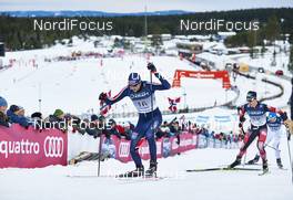 05.12.2015, Lillehammer, Norway (NOR): Magnus Moan (NOR), Wilhelm Denifl (AUT), (l-r)  - FIS world cup nordic combined, individual gundersen HS138/10km, Lillehammer (NOR). www.nordicfocus.com. © Felgenhauer/NordicFocus. Every downloaded picture is fee-liable.
