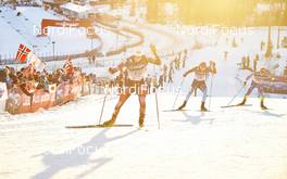 06.12.2015, Lillehammer, Norway (NOR): Fabian Steindl (AUT), Ernest Yahin (RUS), Francois Braud (FRA), (l-r)  - FIS world cup nordic combined, individual gundersen HS138/10km, Lillehammer (NOR). www.nordicfocus.com. © Felgenhauer/NordicFocus. Every downloaded picture is fee-liable.