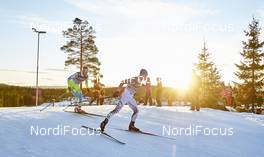 06.12.2015, Lillehammer, Norway (NOR): Marjan Jelenko (SLO), Bryan Fletcher (USA), (l-r)  - FIS world cup nordic combined, individual gundersen HS138/10km, Lillehammer (NOR). www.nordicfocus.com. © Felgenhauer/NordicFocus. Every downloaded picture is fee-liable.