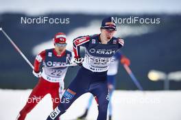 05.12.2015, Lillehammer, Norway (NOR): Yoshito Watabe (JPN), Magnus Krog (NOR), (l-r)  - FIS world cup nordic combined, individual gundersen HS138/10km, Lillehammer (NOR). www.nordicfocus.com. © Felgenhauer/NordicFocus. Every downloaded picture is fee-liable.