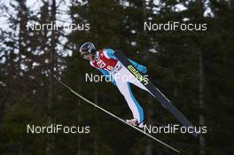 20.12.2015, Ramsau, Austria (AUT): Michael Ward (USA) - FIS world cup nordic combined, individual gundersen HS96/10km, Ramsau (AUT). www.nordicfocus.com. © Felgenhauer/NordicFocus. Every downloaded picture is fee-liable.