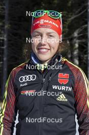 19.12.2015, Pokljuka, Slovenia (SLO) : Laura Dahlmeier (GER) - IBU world cup biathlon, photoshooting, Pokljuka (SLO). www.nordicfocus.com. © Manzoni/NordicFocus. Every downloaded picture is fee-liable.