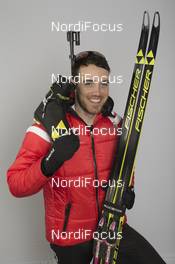 28.11.2015, Oestersund, Sweden, (SWE): Nathan Smith (CAN) - IBU world cup biathlon, photoshooting, Oestersund (SWE) . www.nordicfocus.com. © Manzoni/NordicFocus. Every downloaded picture is fee-liable.
