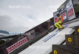 04.01.2015, Innsbruck, Austria (AUT): Ronan Lamy Chappuis (FRA) - FIS world cup ski jumping, four hills tournament, individual HS130, Innsbruck (AUT). www.nordicfocus.com. © Laiho/NordicFocus. Every downloaded picture is fee-liable.