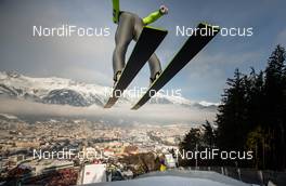 04.01.2015, Innsbruck, Austria (AUT): Gregor Schlierenzauer (AUT), Fischer - FIS world cup ski jumping, four hills tournament, individual HS130, qualification, Innsbruck (AUT). www.nordicfocus.com. © Laiho/NordicFocus. Every downloaded picture is fee-liable.
