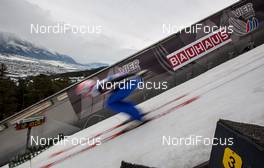04.01.2015, Innsbruck, Austria (AUT): Michael Neumayer (GER), Loeffler - FIS world cup ski jumping, four hills tournament, individual HS130, Innsbruck (AUT). www.nordicfocus.com. © Laiho/NordicFocus. Every downloaded picture is fee-liable.