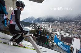 04.01.2015, Innsbruck, Austria (AUT): Jan Matura (CZE), Fischer - FIS world cup ski jumping, four hills tournament, individual HS130, Innsbruck (AUT). www.nordicfocus.com. © Laiho/NordicFocus. Every downloaded picture is fee-liable.