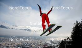 04.01.2015, Innsbruck, Austria (AUT): Daniel Andre Tande (NOR) - FIS world cup ski jumping, four hills tournament, individual HS130, qualification, Innsbruck (AUT). www.nordicfocus.com. © Laiho/NordicFocus. Every downloaded picture is fee-liable.
