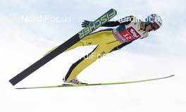 04.01.2015, Innsbruck, Austria (AUT): Gregor Deschwanden (SUI), Fischer - FIS world cup ski jumping, four hills tournament, individual HS130, Innsbruck (AUT). www.nordicfocus.com. © Laiho/NordicFocus. Every downloaded picture is fee-liable.