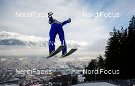 04.01.2015, Innsbruck, Austria (AUT): Jan Matura (CZE), Fischer - FIS world cup ski jumping, four hills tournament, individual HS130, qualification, Innsbruck (AUT). www.nordicfocus.com. © Laiho/NordicFocus. Every downloaded picture is fee-liable.