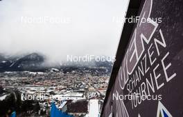 04.01.2015, Innsbruck, Austria (AUT): Innsbruck seen from the tower - FIS world cup ski jumping, four hills tournament, individual HS130, Innsbruck (AUT). www.nordicfocus.com. © Laiho/NordicFocus. Every downloaded picture is fee-liable.