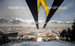 04.01.2015, Innsbruck, Austria (AUT): Jernej Damjan (SLO) - FIS world cup ski jumping, four hills tournament, individual HS130, qualification, Innsbruck (AUT). www.nordicfocus.com. © Laiho/NordicFocus. Every downloaded picture is fee-liable.