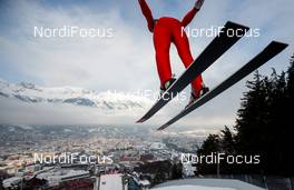 04.01.2015, Innsbruck, Austria (AUT): Stephan Leyhe (GER) - FIS world cup ski jumping, four hills tournament, individual HS130, qualification, Innsbruck (AUT). www.nordicfocus.com. © Laiho/NordicFocus. Every downloaded picture is fee-liable.