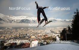 04.01.2015, Innsbruck, Austria (AUT): Richard Freitag (GER) - FIS world cup ski jumping, four hills tournament, individual HS130, qualification, Innsbruck (AUT). www.nordicfocus.com. © Laiho/NordicFocus. Every downloaded picture is fee-liable.