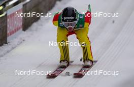 05.01.2015, Bischofshofen, Austria (AUT): Matjaz Pungertar (SLO) - FIS world cup ski jumping, four hills tournament, individual HS140, qualification, Bischofshofen (AUT). www.nordicfocus.com. © Laiho/NordicFocus. Every downloaded picture is fee-liable.