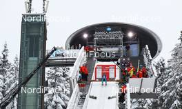 31.01.2015, Willingen, Germany (GER): Richard Freitag (GER) ready to start - FIS world cup ski jumping, team HS145, Willingen (GER). www.nordicfocus.com. © Laiho/NordicFocus. Every downloaded picture is fee-liable.