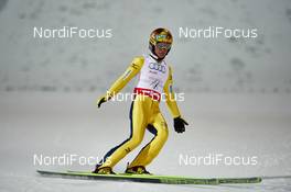 22.02.2015, Falun, Sweden (SWE): Noriaki Kasai (JPN) - FIS nordic world ski championships, ski jumping, mixed team HS100, Falun (SWE). www.nordicfocus.com. © NordicFocus. Every downloaded picture is fee-liable.
