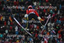 22.11.2015, Klingenthal, Germany (GER): Stephan Leyhe (GER) - FIS world cup ski jumping, individual HS140, Klingenthal (GER). www.nordicfocus.com. © Domanski/NordicFocus. Every downloaded picture is fee-liable.