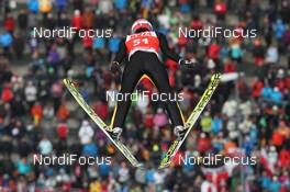 22.11.2015, Klingenthal, Germany (GER): Gregor Deschwanden (SUI), Fischer - FIS world cup ski jumping, individual HS140, Klingenthal (GER). www.nordicfocus.com. © Domanski/NordicFocus. Every downloaded picture is fee-liable.