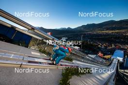 28.12.2015, Oberstdorf, Germany (GER): Paul Winter (GER) - FIS world cup ski jumping, four hills tournament, individual HS137, Qualification, Oberstdorf (GER). www.nordicfocus.com. © Laiho/NordicFocus. Every downloaded picture is fee-liable.
