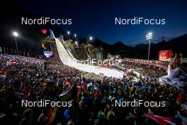 29.12.2015, Oberstdorf, Germany (GER): general view at the stadium - FIS world cup ski jumping, four hills tournament, individual HS137, Oberstdorf (GER). www.nordicfocus.com. © Laiho/NordicFocus. Every downloaded picture is fee-liable.