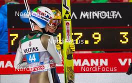 29.12.2015, Oberstdorf, Germany (GER): (l-r) Halvor Egner Granerud (NOR) and Noriaki Kasai (JPN), Fischer - FIS world cup ski jumping, four hills tournament, individual HS137, Oberstdorf (GER). www.nordicfocus.com. © Laiho/NordicFocus. Every downloaded picture is fee-liable.