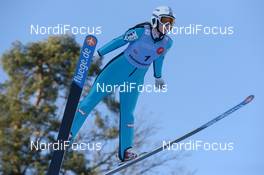 31.01.2015, Hinzenbach, Austria (AUT): Sonja Schoitsch (AUT) - FIS world cup ski jumping ladies, individual HS94, Hinzenbach (AUT). www.nordicfocus.com. © Rauschendorfer/NordicFocus. Every downloaded picture is fee-liable.