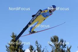 31.01.2015, Hinzenbach, Austria (AUT): Julia Kykkaenen (FIN) - FIS world cup ski jumping ladies, individual HS94, Hinzenbach (AUT). www.nordicfocus.com. © Rauschendorfer/NordicFocus. Every downloaded picture is fee-liable.