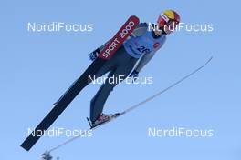 31.01.2015, Hinzenbach, Austria (AUT): Taylor Henrich (CAN) - FIS world cup ski jumping ladies, individual HS94, Hinzenbach (AUT). www.nordicfocus.com. © Rauschendorfer/NordicFocus. Every downloaded picture is fee-liable.