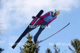 31.01.2015, Hinzenbach, Austria (AUT): Tara Geraghty-Moats (USA) - FIS world cup ski jumping ladies, individual HS94, Hinzenbach (AUT). www.nordicfocus.com. © Rauschendorfer/NordicFocus. Every downloaded picture is fee-liable.