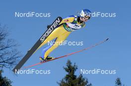 01.02.2015, Hinzenbach, Austria (AUT): Julia Kykkaenen (FIN) - FIS world cup ski jumping ladies, individual HS94, Hinzenbach (AUT). www.nordicfocus.com. © Rauschendorfer/NordicFocus. Every downloaded picture is fee-liable.