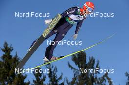 01.02.2015, Hinzenbach, Austria (AUT): Ulrike Graessler (GER) - FIS world cup ski jumping ladies, individual HS94, Hinzenbach (AUT). www.nordicfocus.com. © Rauschendorfer/NordicFocus. Every downloaded picture is fee-liable.