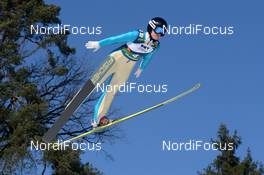 01.02.2015, Hinzenbach, Austria (AUT): Mariia Iakovleva (RUS) - FIS world cup ski jumping ladies, individual HS94, Hinzenbach (AUT). www.nordicfocus.com. © Rauschendorfer/NordicFocus. Every downloaded picture is fee-liable.