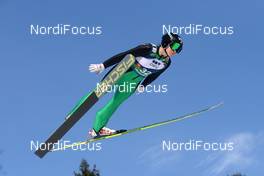 01.02.2015, Hinzenbach, Austria (AUT): Jessica Jerome (USA) - FIS world cup ski jumping ladies, individual HS94, Hinzenbach (AUT). www.nordicfocus.com. © Rauschendorfer/NordicFocus. Every downloaded picture is fee-liable.