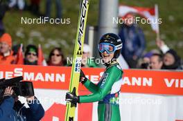 01.02.2015, Hinzenbach, Austria (AUT): Eva Pinkelnig (AUT) - FIS world cup ski jumping ladies, individual HS94, Hinzenbach (AUT). www.nordicfocus.com. © Rauschendorfer/NordicFocus. Every downloaded picture is fee-liable.