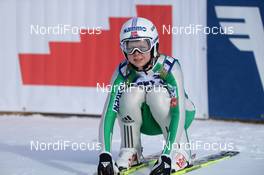 01.02.2015, Hinzenbach, Austria (AUT): Maren Lundby (NOR) - FIS world cup ski jumping ladies, individual HS94, Hinzenbach (AUT). www.nordicfocus.com. © Rauschendorfer/NordicFocus. Every downloaded picture is fee-liable.