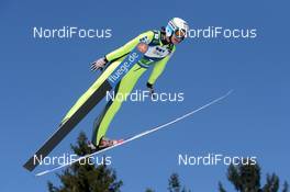 01.02.2015, Hinzenbach, Austria (AUT): Dana Vasilica Haralambie (ROU) - FIS world cup ski jumping ladies, individual HS94, Hinzenbach (AUT). www.nordicfocus.com. © Rauschendorfer/NordicFocus. Every downloaded picture is fee-liable.