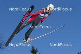 01.02.2015, Hinzenbach, Austria (AUT): Tara Geraghty-Moats (USA) - FIS world cup ski jumping ladies, individual HS94, Hinzenbach (AUT). www.nordicfocus.com. © Rauschendorfer/NordicFocus. Every downloaded picture is fee-liable.