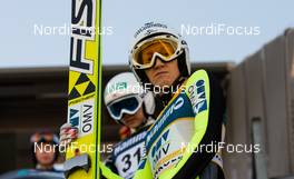 13.03.2015, Oslo, Norway (NOR): Daniela Iraschko-Stolz (AUT), Fischer - FIS world cup ski jumping ladies, individual HS134, Oslo (NOR). www.nordicfocus.com. © Laiho/NordicFocus. Every downloaded picture is fee-liable.