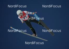 20.02.2015, Falun, Sweden (SWE): Julia Clair (FRA) - FIS nordic world ski championships, ski jumping ladies, individual HS100, Falun (SWE). www.nordicfocus.com. © NordicFocus. Every downloaded picture is fee-liable.