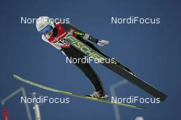 20.02.2015, Falun, Sweden (SWE): Lea Lemare (FRA) - FIS nordic world ski championships, ski jumping ladies, individual HS100, Falun (SWE). www.nordicfocus.com. © NordicFocus. Every downloaded picture is fee-liable.
