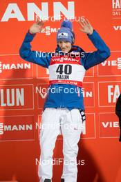 20.02.2015, Falun, Sweden (SWE): Daniela Iraschko-Stolz (AUT) - FIS nordic world ski championships, ski jumping ladies, individual HS100, Falun (SWE). www.nordicfocus.com. © NordicFocus. Every downloaded picture is fee-liable.