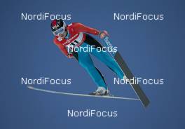 20.02.2015, Falun, Sweden (SWE): Abby Hughes (USA) - FIS nordic world ski championships, ski jumping ladies, individual HS100, Falun (SWE). www.nordicfocus.com. © NordicFocus. Every downloaded picture is fee-liable.