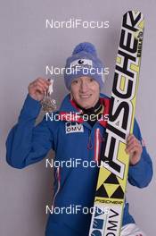 20.02.2015, Falun, Sweden (SWE): Daniela Iraschko-Stolz (AUT) - FIS nordic world ski championships, ski jumping ladies, medals, Falun (SWE). www.nordicfocus.com. © NordicFocus. Every downloaded picture is fee-liable.