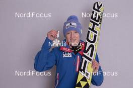 20.02.2015, Falun, Sweden (SWE): Daniela Iraschko-Stolz (AUT) - FIS nordic world ski championships, ski jumping ladies, medals, Falun (SWE). www.nordicfocus.com. © NordicFocus. Every downloaded picture is fee-liable.