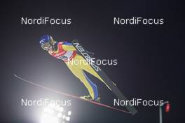 19.02.2015, Falun, Sweden (SWE): Julia Kykkaenen (FIN) - FIS nordic world ski championships, ski jumping ladies, training, Falun (SWE). www.nordicfocus.com. © NordicFocus. Every downloaded picture is fee-liable.