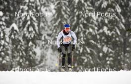 17.01.2015, Lienz, Austria (AUT): Eric Thomas (GER) - FIS Marathon Cup Dolomitenlauf Classic, Lienz (AUT). www.nordicfocus.com. © Felgenhauer/NordicFocus. Every downloaded picture is fee-liable.